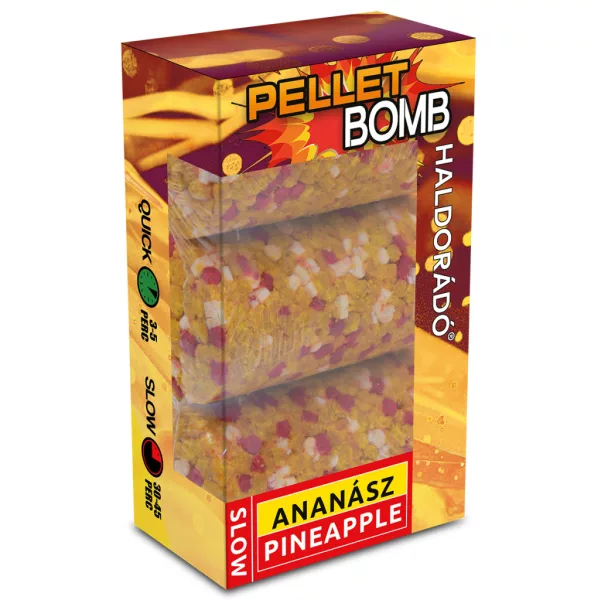 Haldorádó Pellet Bomb Slow Ananasové pelety 3ks