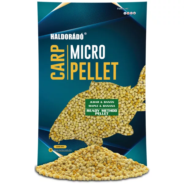 Haldorádó Javorovo-banánová Ready Method Peleta 600gr