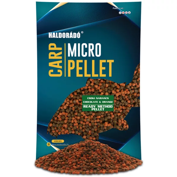 Haldorádó Čokoláda Pomeranč Ready Method Peleta 600gr