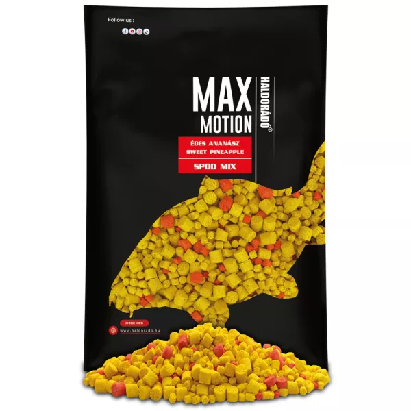 Haldorádó Max Motion Spod Mix Směs pelet sladký ananas 750gr