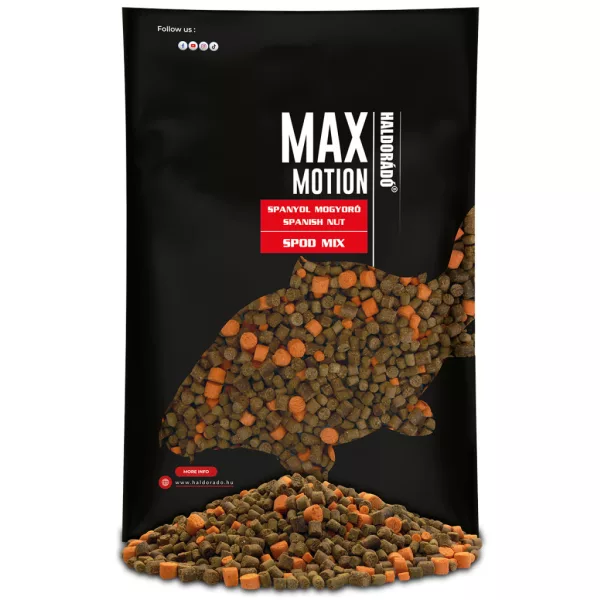 Haldorádó Max Motion Spod Mix Španělský Lískový Oříšek Peletová Směs 750gr