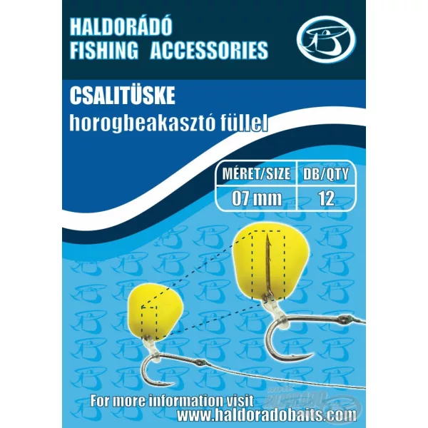Haldorádó Bodák na nástrahy s okem pro zavěšení háčku 7 mm