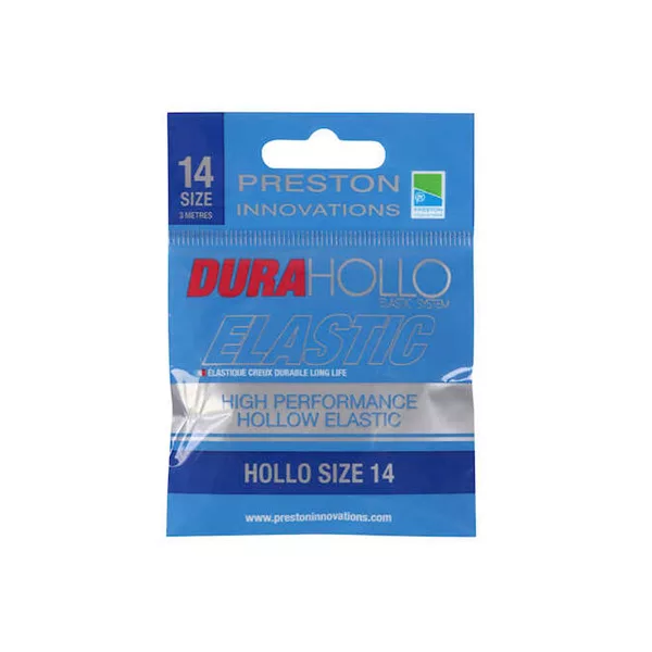 Preston Dura Hollo Elastic Size 14 Guma na děličku