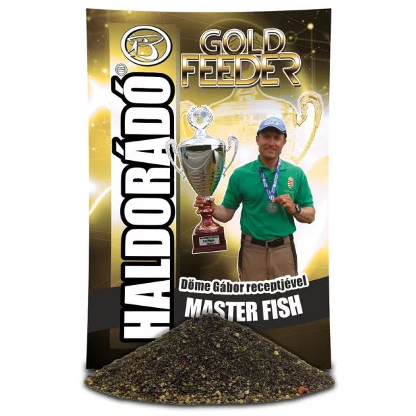 Haldorádó Gold Feeder Master Fish 1kg Krmivo
