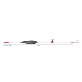 Mikado Catfish 200cm 2/0 Monofilní Návazec