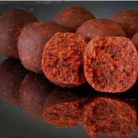  HNV Baits Strawberry Shake Soluble Big Balls Hookbaits 30mm Rozpustná háková nástraha 165gr