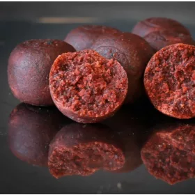   HNV Baits Red Spicy Squid Soluble Big Balls Hookbaits 30mm Rozpustné Návazcové Boilies 165gr