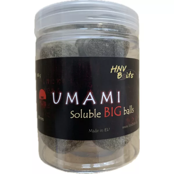 HNV Baits Umami Rozpustné Big Balls Chytací Bojli 30mm 165gr
