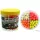 Haldorádó Quatro Fluo Pop Up Boilies 8 mm / 4 příchutě v jedné krabičce
