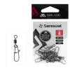 Mikado Fastlock 14 Černý nikl Obratlík 10ks