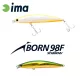 Ima iBorn 98F Shallow 9,8cm 13gr 008 Green Gold Wobbler