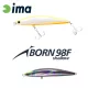 Ima iBorn 98F Shallow 9,8cm 13gr 014 Clear Back Wobbler