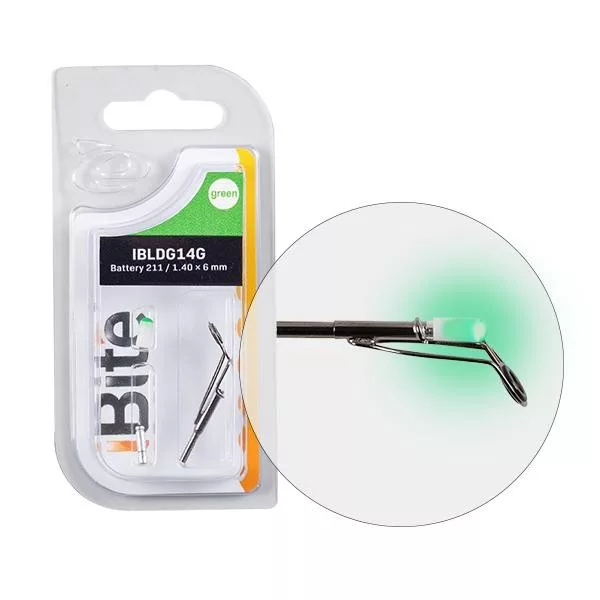 IBITE FEEDER TIP RING KIT 211 BATERIE + ČERVENÁ LED + KROUŽEK 1.6X2.4-6MM