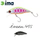 Ima Issen 45S 4,5cm 3,7gr 114 Titanium Black Wobler