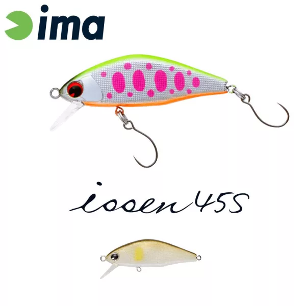 Ima Issen 45S 4,5cm 3,7gr 117 Pearl Ayu Wobler