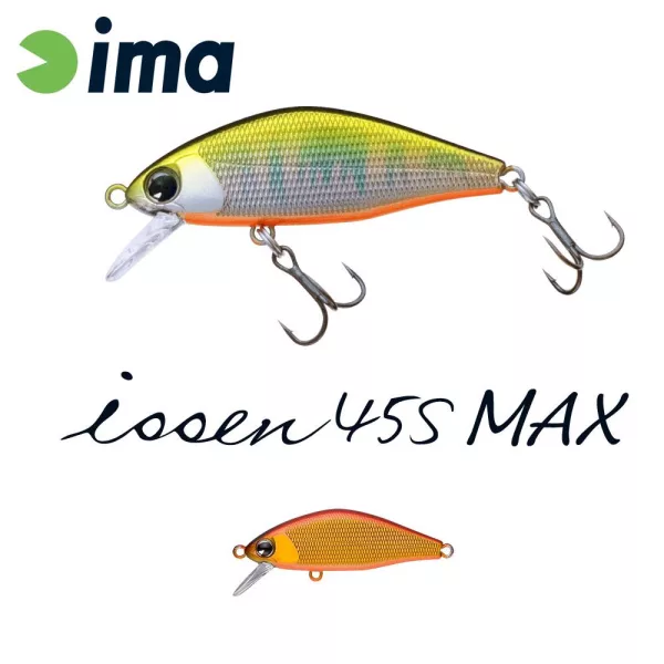 Ima Issen 45S MAX 4,5cm 4gr 001 Red Gold Wobler