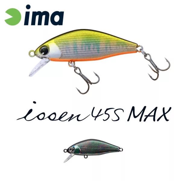 Ima Issen 45S MAX 4,5cm 4gr 013 Titanium Black Wobbler