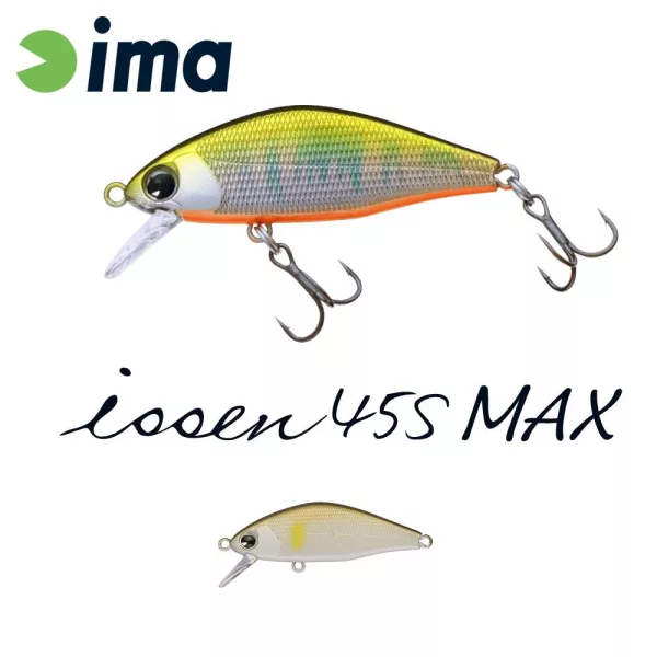 Ima Issen 45S MAX 4,5cm 4gr 015 Pearl Ayu Wobler