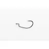 Decoy Worm25 Kg Hook Wide 5/0 Ns Černý offsetový háček s protihrotem a očkem 4ks