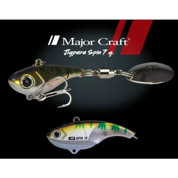 Major Craft Jigpara Spin FW 2,7cm 7gr #001 Oikawa Rybářská nástraha