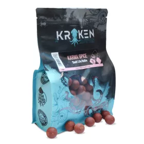   The Kraken Baits Karma Spice Shelf Life 24mm Kořeněná nástraha boilies 900gr