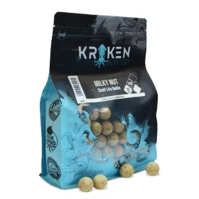   The Kraken Baits Milky Nut Shelf Life Kokosovo-Mléčné 16mm Boilie 900gr