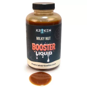   The Kraken Baits Milky Nut Kokos-Mléko Booster Tekuté Aroma 500ml