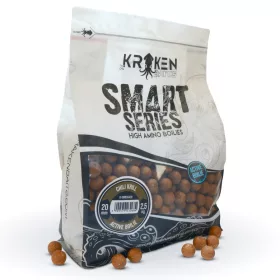   The Kraken Baits Chytrá série Aktivní Chilli Krill 24mm Boilie 2,5kg