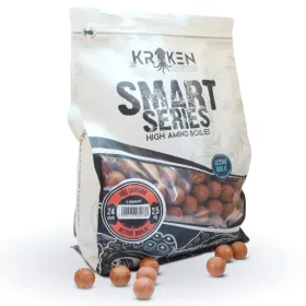   The Kraken Baits Smart Series Hot Sausage Active 20mm Boilies 2,5kg