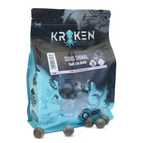   The Kraken Baits Oliheň Signál S dlouhou trvanlivostí Oliheň 16mm Boilie 900gr