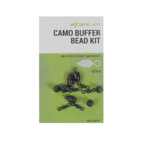 Korum Camo Buffer Bead Kit Otočný obratlík