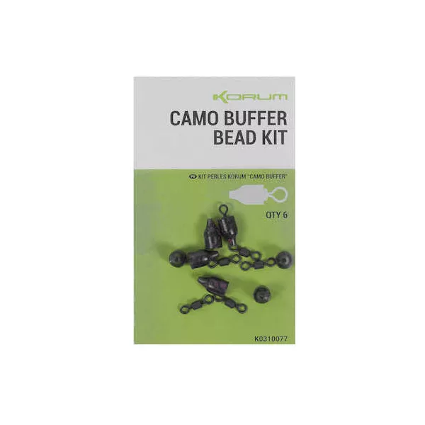 Korum Camo Buffer Bead Kit Otočný obratlík