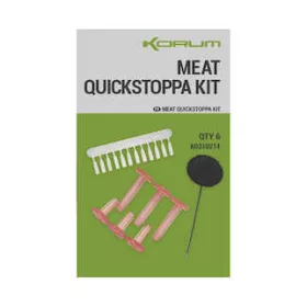 Korum Meat QuickStoppa Kit Sada zátek na masovou nástrahu