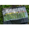 Korum Quickstop Hook Hairs 8 Háček s očkem, s protihrotem, monofilní návazec 4ks