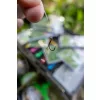 Korum Quickstop Hook Hairs 10 Monofilní předvázané háčky s očkem a protihrotem 4ks