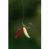 Korum Floating Grubs Bílá Imitace červů 40ks
