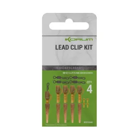 Korum Smokescreen Lead Clip Kit 4ks