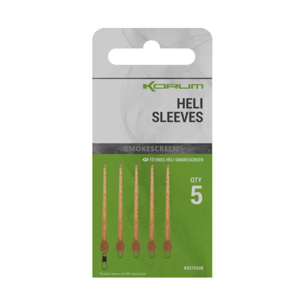Korum Smokescreen Heli Sleeves 5ks