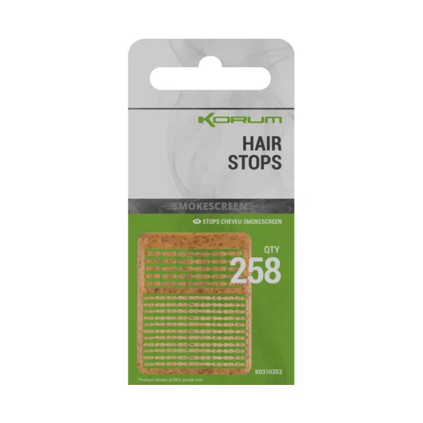 Korum Smokescreen Hair Stops Zarážka na nástrahy 258ks