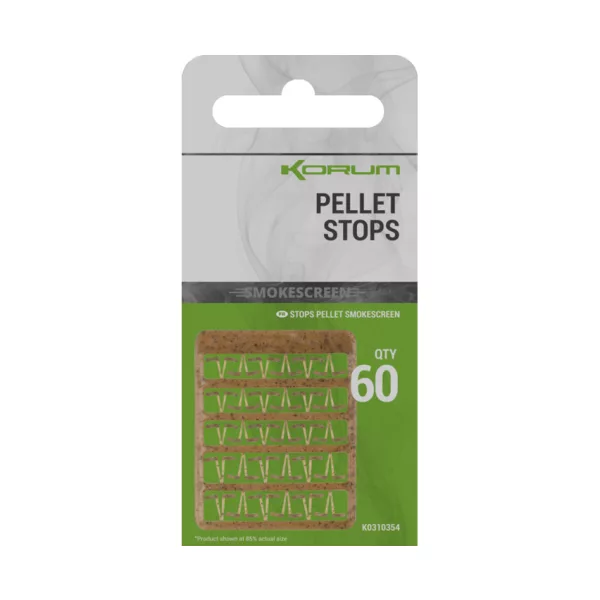 Korum Smokescreen Pellet Stops Zarážky na Pelety 60ks