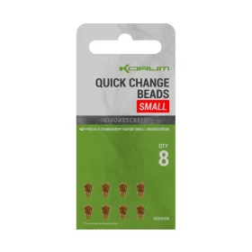 Korum Smokescreen Quick Change Beads Small Rychloklip 8ks