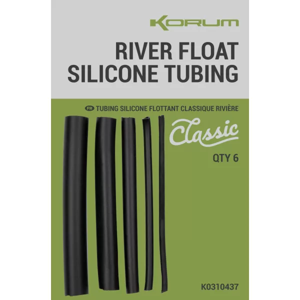 Korum Classic River Float Silicone Tubing Silikonová trubička pro upevnění splávku 70mm 6ks