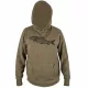 Korum Classic Barbel Hoodie Mikina s kapucí L