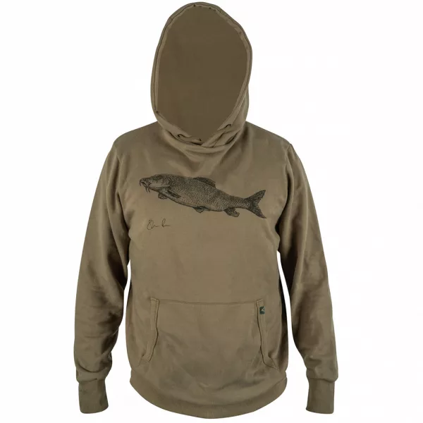Korum Classic Barbel Hoodie Mikina s kapucí 3XL
