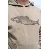 Korum Classic Barbel Hoodie Mikina s kapucí 3XL