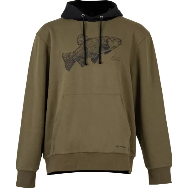 Korum Classic Tench Hoodie Mikina s kapucí S