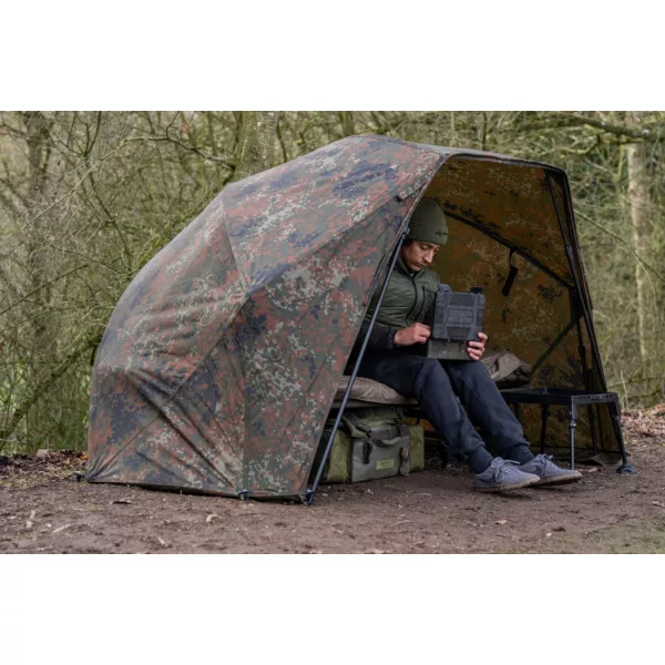 Korum Supa Lite Overnight Brolly Shelter Polostan 160x240x125cm
