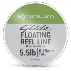  Korum Glide Floating Reel Line Průhledný 0,18mm 150m Monofilní hlavní vlasec