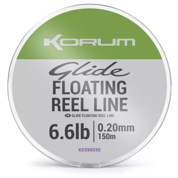 Korum Glide Floating Reel Line Transparentní 0,20mm 150m Monofilní hlavní vlasec