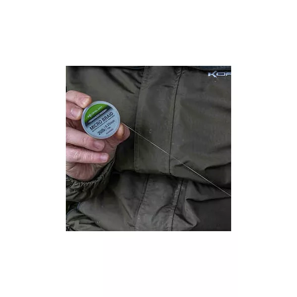 Korum Smokescreen Micro Braid 20lb Předvazovací šňůra